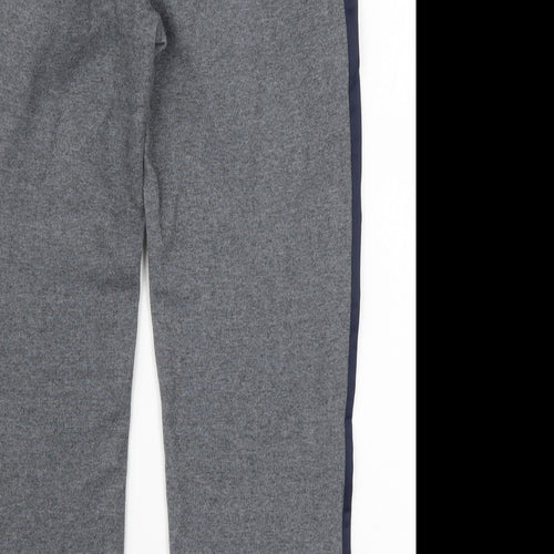Gio Gio Boys Grey  Cotton Sweatpants Trousers Size 11-12 Years  Regular Drawstring - Blue