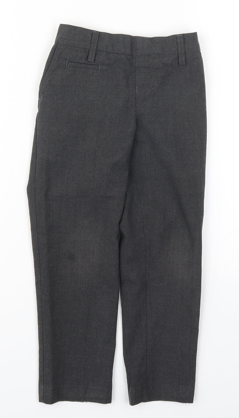 Marks and Spencer Boys Grey  Polyester Dress Pants Trousers Size 5-6 Years  Regular