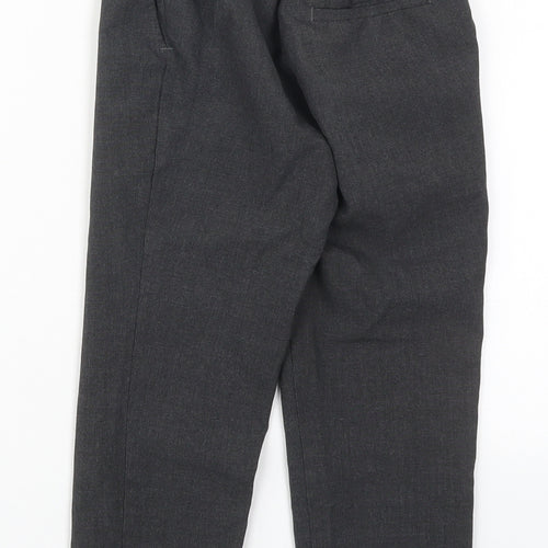 Marks and Spencer Boys Grey  Polyester Dress Pants Trousers Size 5-6 Years  Regular