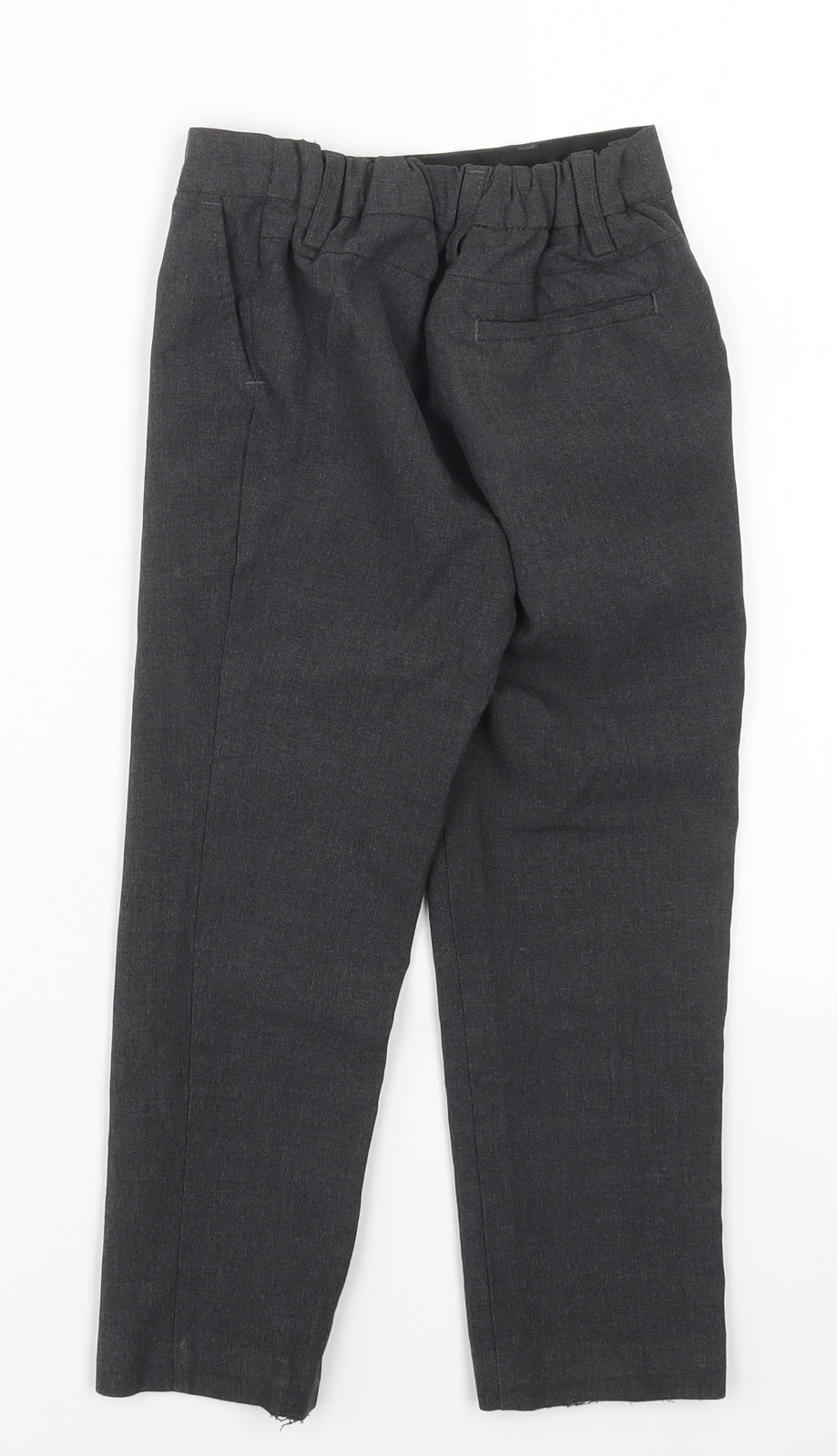 Marks and Spencer Boys Grey  Polyester Dress Pants Trousers Size 5-6 Years  Regular
