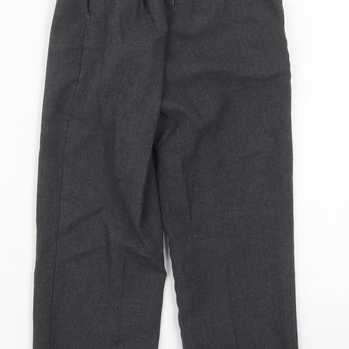 Marks and Spencer Boys Grey  Polyester Dress Pants Trousers Size 5-6 Years  Regular