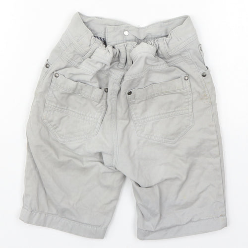 TU Boys Grey  Cotton Bermuda Shorts Size 5 Years  Regular