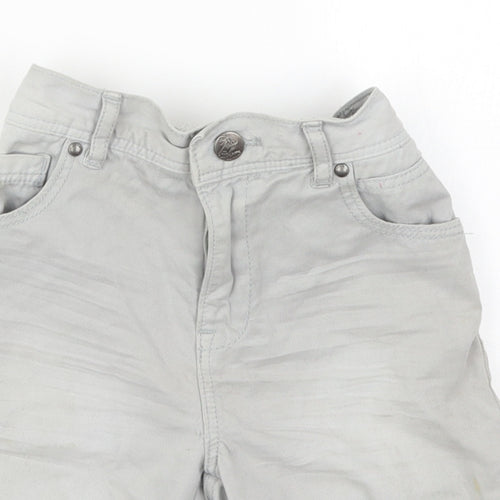 TU Boys Grey  Cotton Bermuda Shorts Size 5 Years  Regular