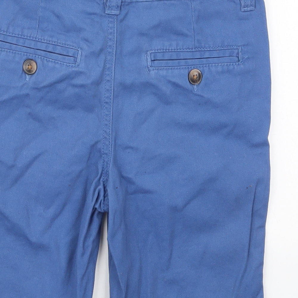 Denim Co Boys Blue  Cotton Chino Shorts Size 7-8 Years  Regular