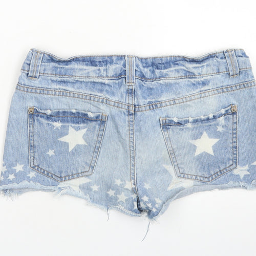 Generation  Girls Blue  Cotton Hot Pants Shorts Size 14 Years  Regular