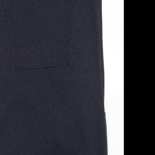 NEXT Womens Blue  Cotton A-Line  Size 10  Round Neck