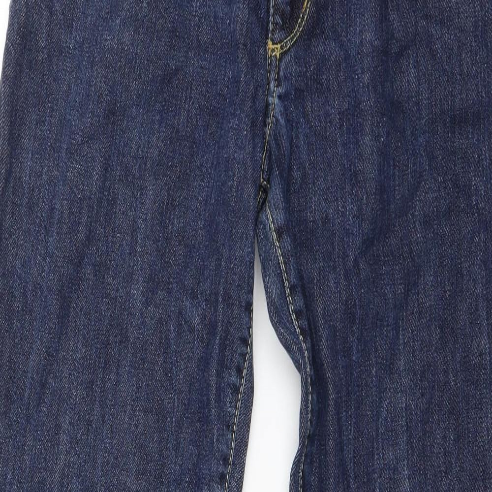 Miss Sixty Womens Blue  Cotton Bootcut Jeans Size 32 in L30 in Regular Button