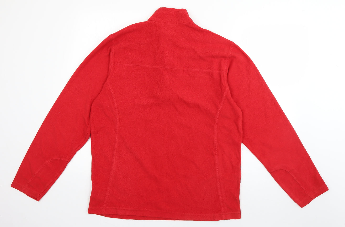 Columbia Mens Red  Polyester Pullover Sweatshirt Size M