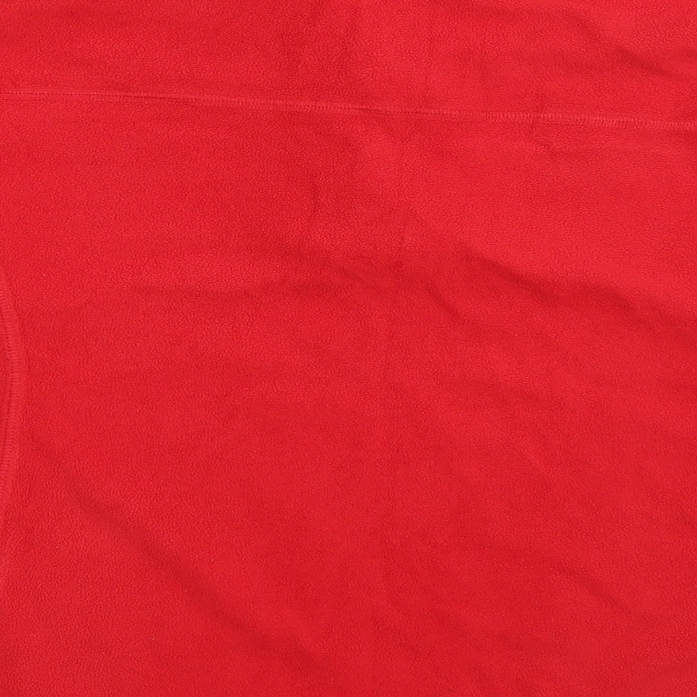Columbia Mens Red  Polyester Pullover Sweatshirt Size M