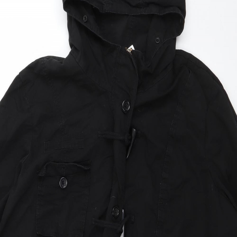 La Redoute Womens Black   Parka Coat Size 20  Zip