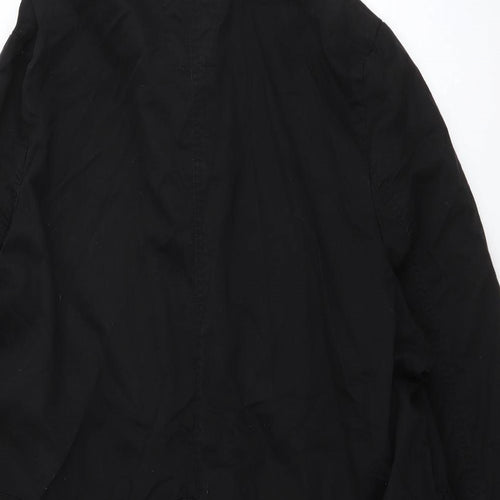 La Redoute Womens Black   Parka Coat Size 20  Zip