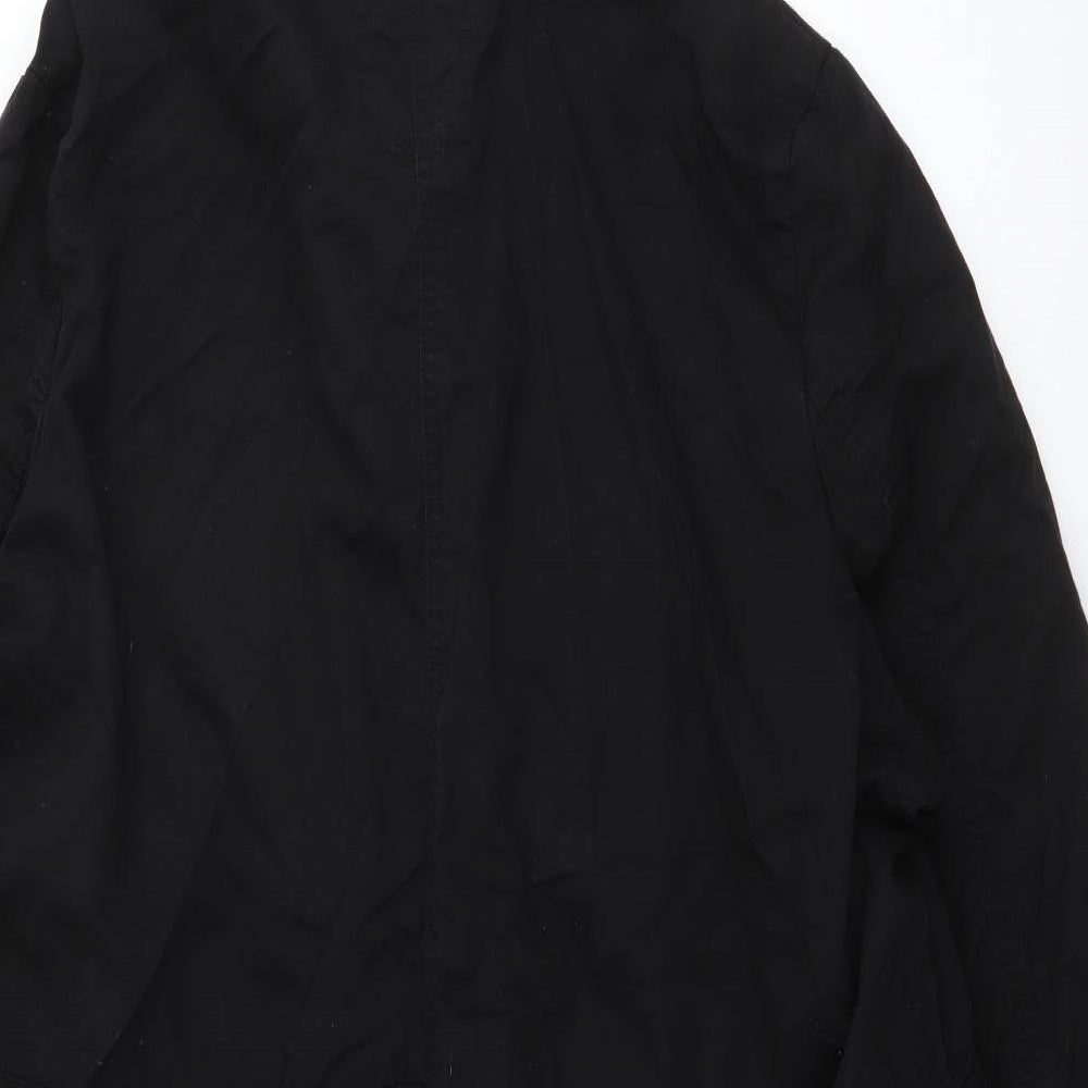 La Redoute Womens Black   Parka Coat Size 20  Zip