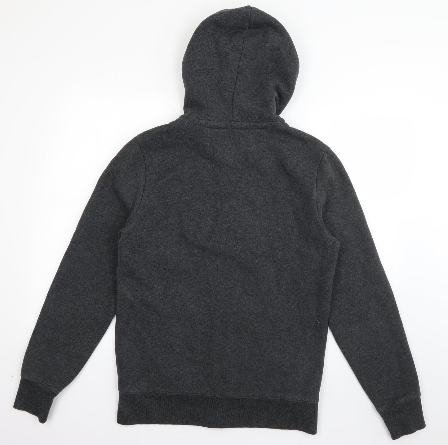 Tommy Hilfiger Mens Grey  Cotton Full Zip Hoodie Size M