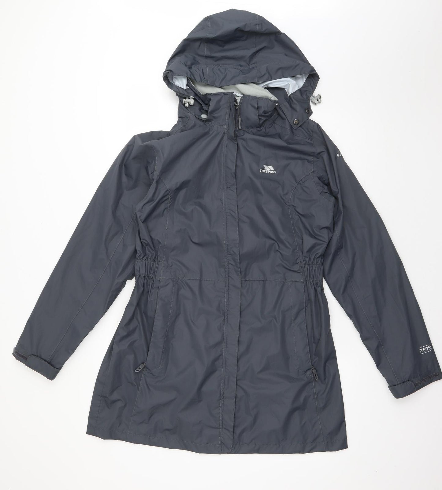 Trespass Womens Blue   Rain Coat Coat Size L  Zip