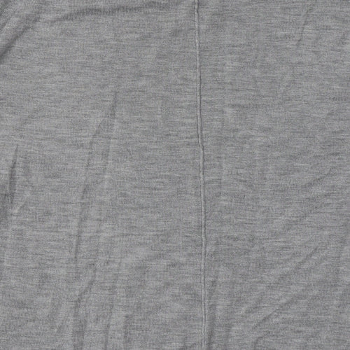 Zara Womens Grey  Viscose Pullover Sweatshirt Size M  Pullover