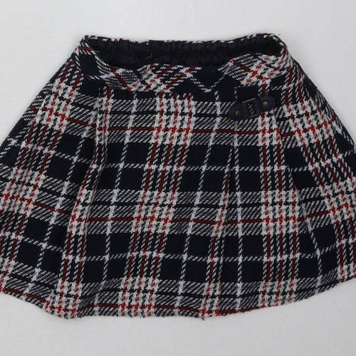 Nutmeg Girls Red Check Acrylic A-Line Skirt Size 2-3 Years  Regular