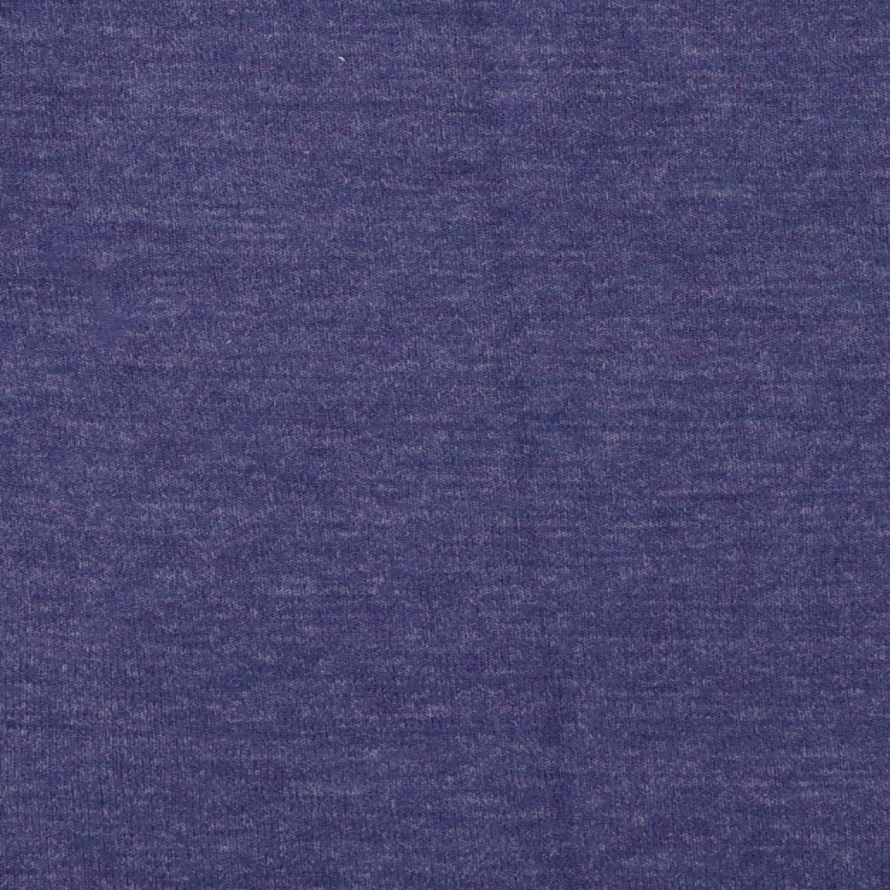 Nutmeg Womens Purple  Acrylic Pullover Sweatshirt Size 16  Pullover