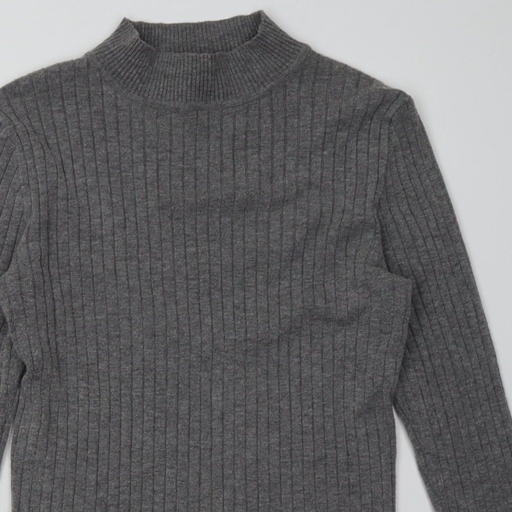 Primark Womens Grey  Viscose Pullover Sweatshirt Size L  Pullover