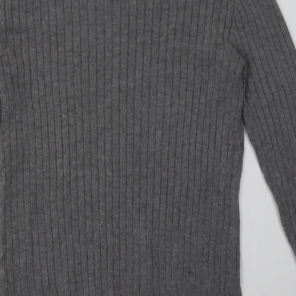 Primark Womens Grey  Viscose Pullover Sweatshirt Size L  Pullover