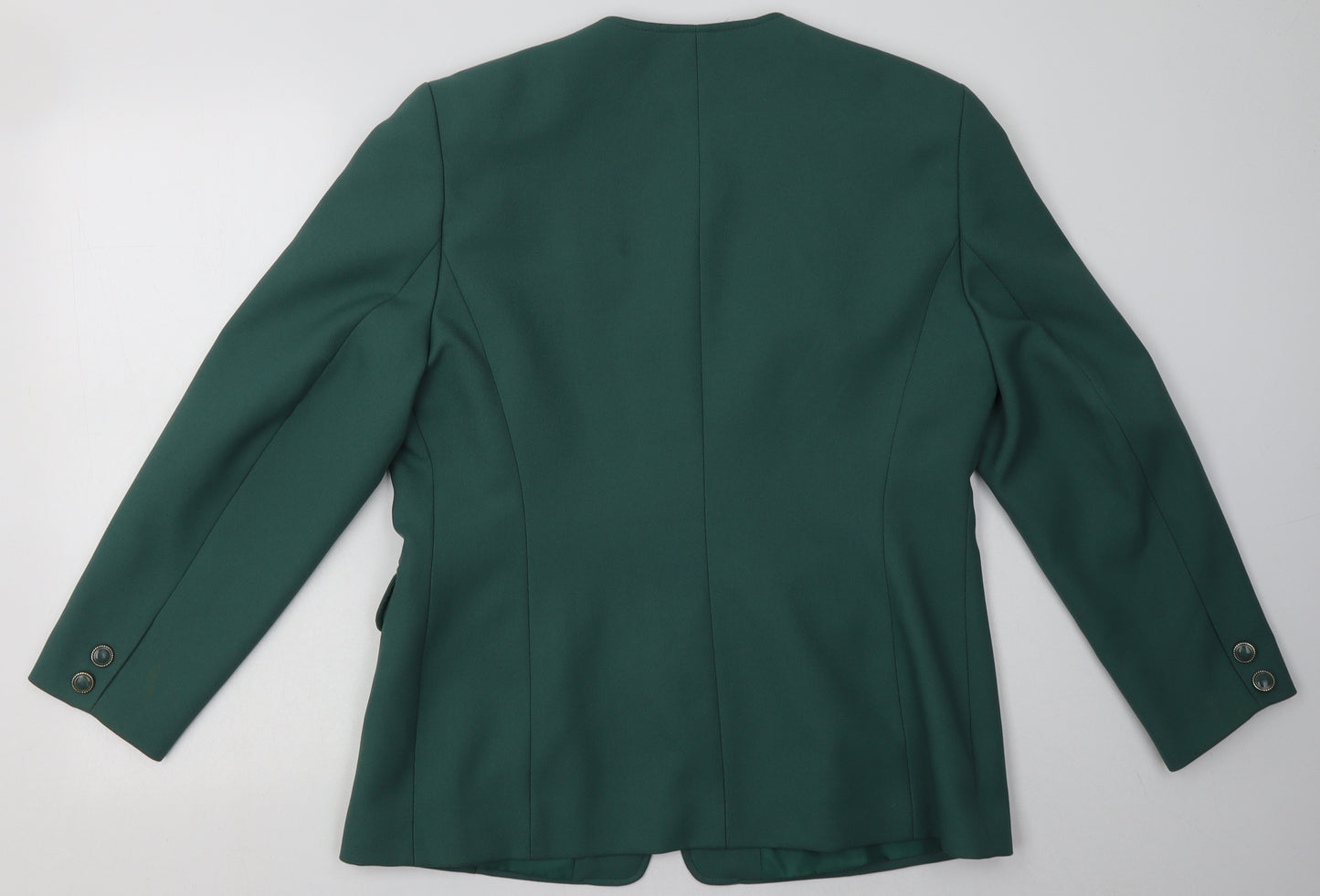 Eastex Womens Green   Jacket Blazer Size 14  Button