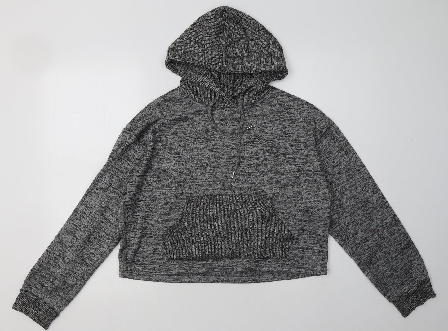 Primark Womens Grey  Polyester Pullover Hoodie Size M  Pullover