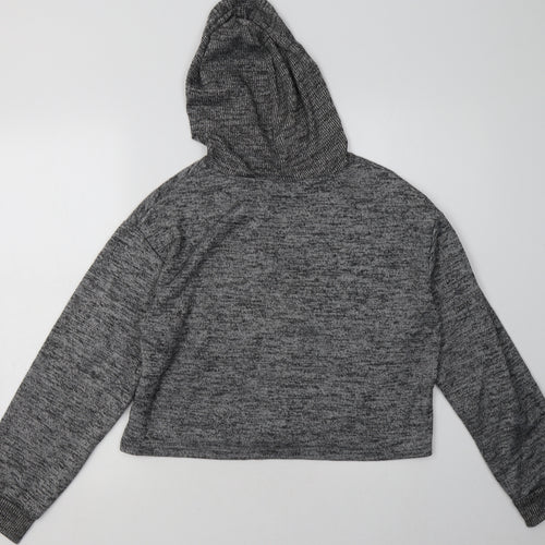 Primark Womens Grey  Polyester Pullover Hoodie Size M  Pullover