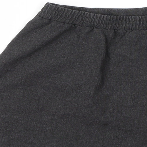 George Girls Grey  Viscose A-Line Skirt Size 4 Years  Regular