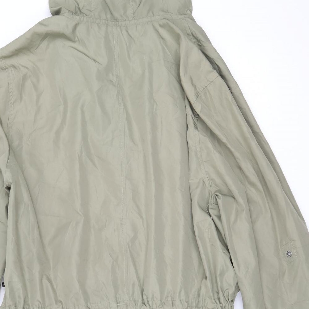 Primark Womens Green   Rain Coat Coat Size XL