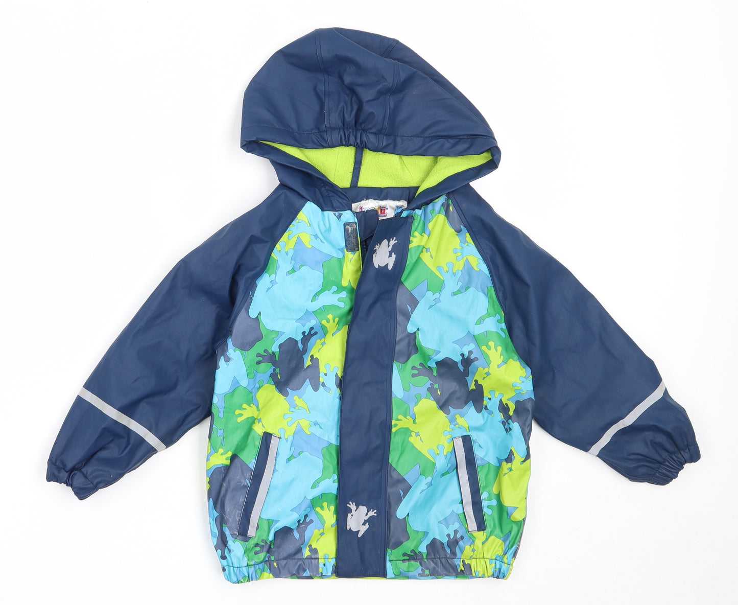Lupilu Boys Blue   Rain Coat Coat Size 2-3 Years