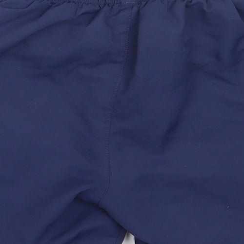 Canterbury Boys Blue  Polyester Sweat Shorts Size 10 Years  Regular