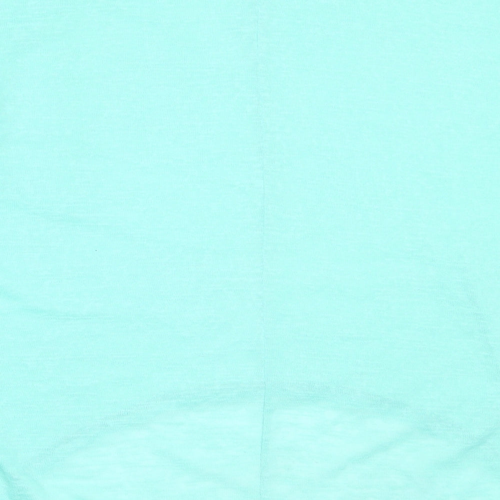 Zanzea Womens Green Round Neck  Acrylic Pullover Jumper Size M