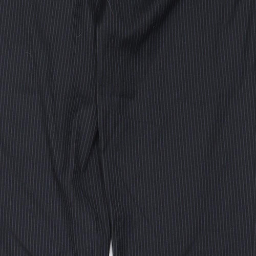 George Mens Blue  Polyester Trousers  Size 32 in L31 in Regular