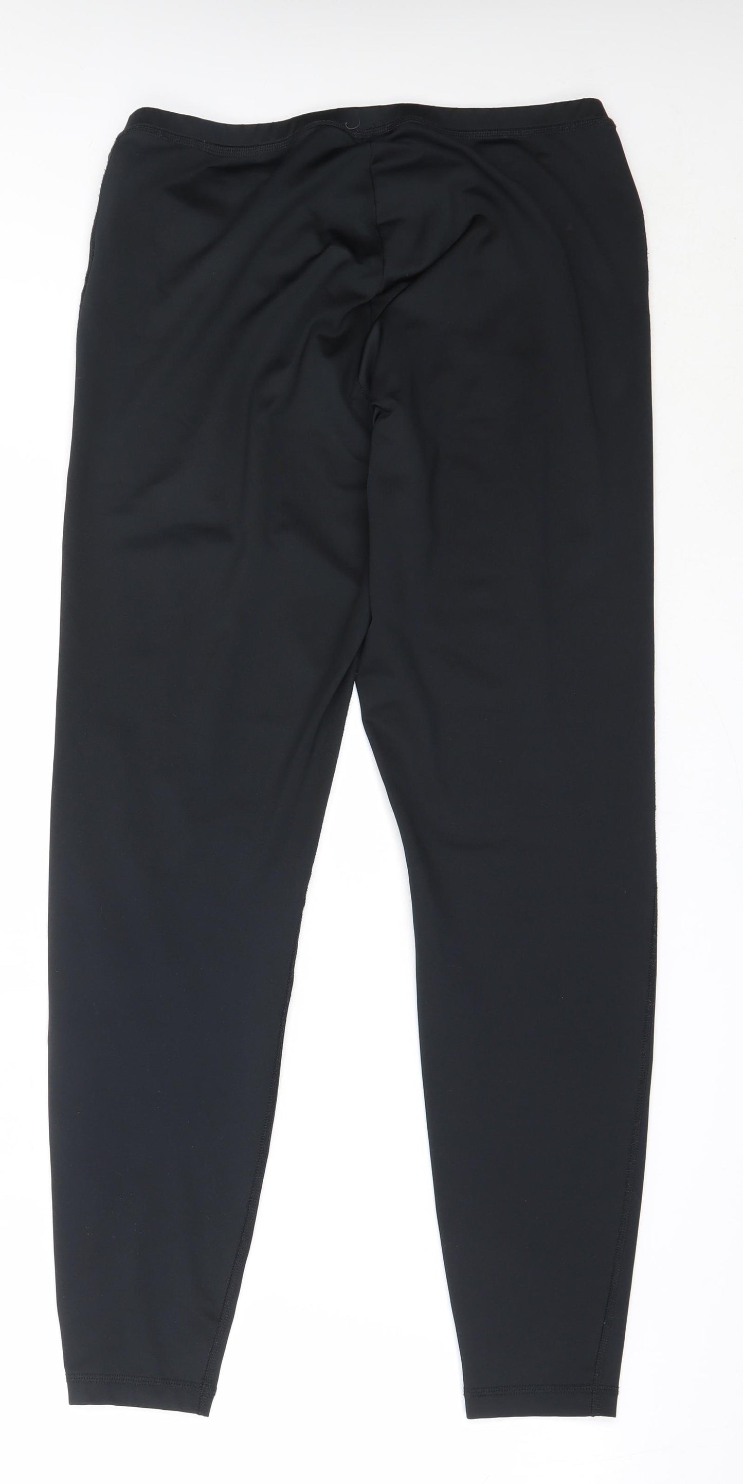 F&F Womens Black  Polyester Capri Leggings Size 16 L28 in Regular