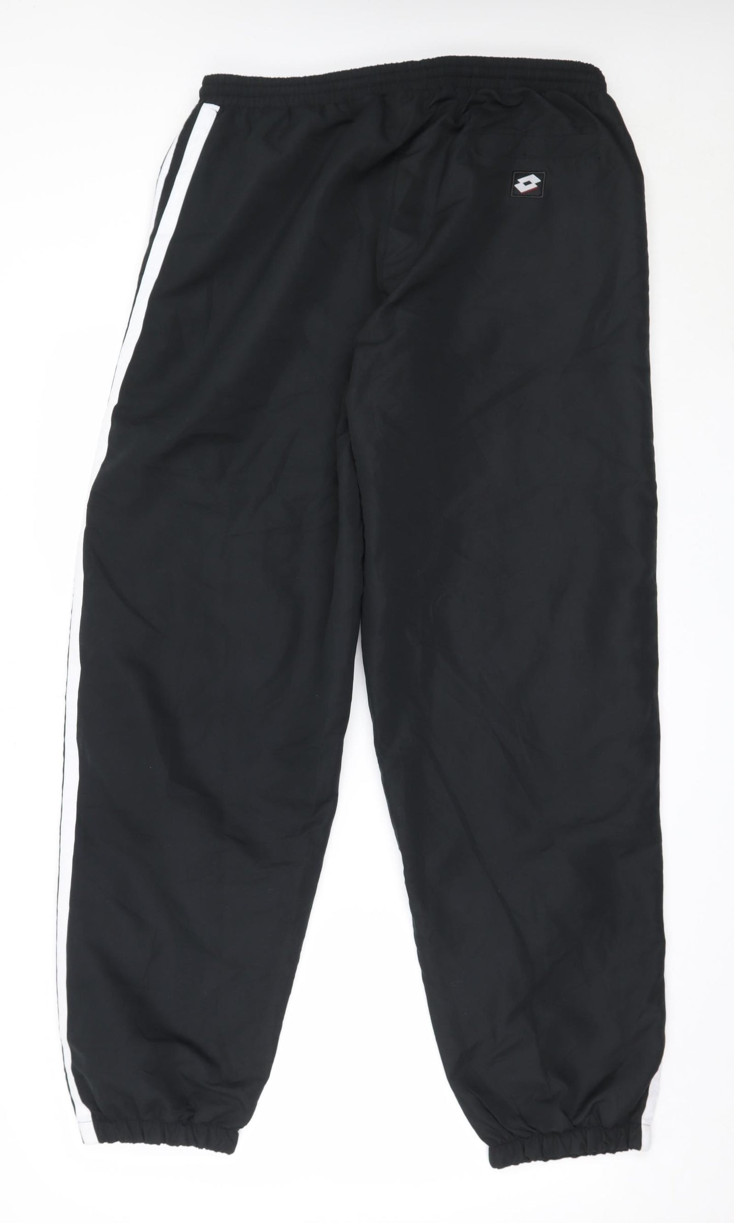 Lotto Mens Black  Polyester Jogger Trousers Size 2XL L32 in Regular