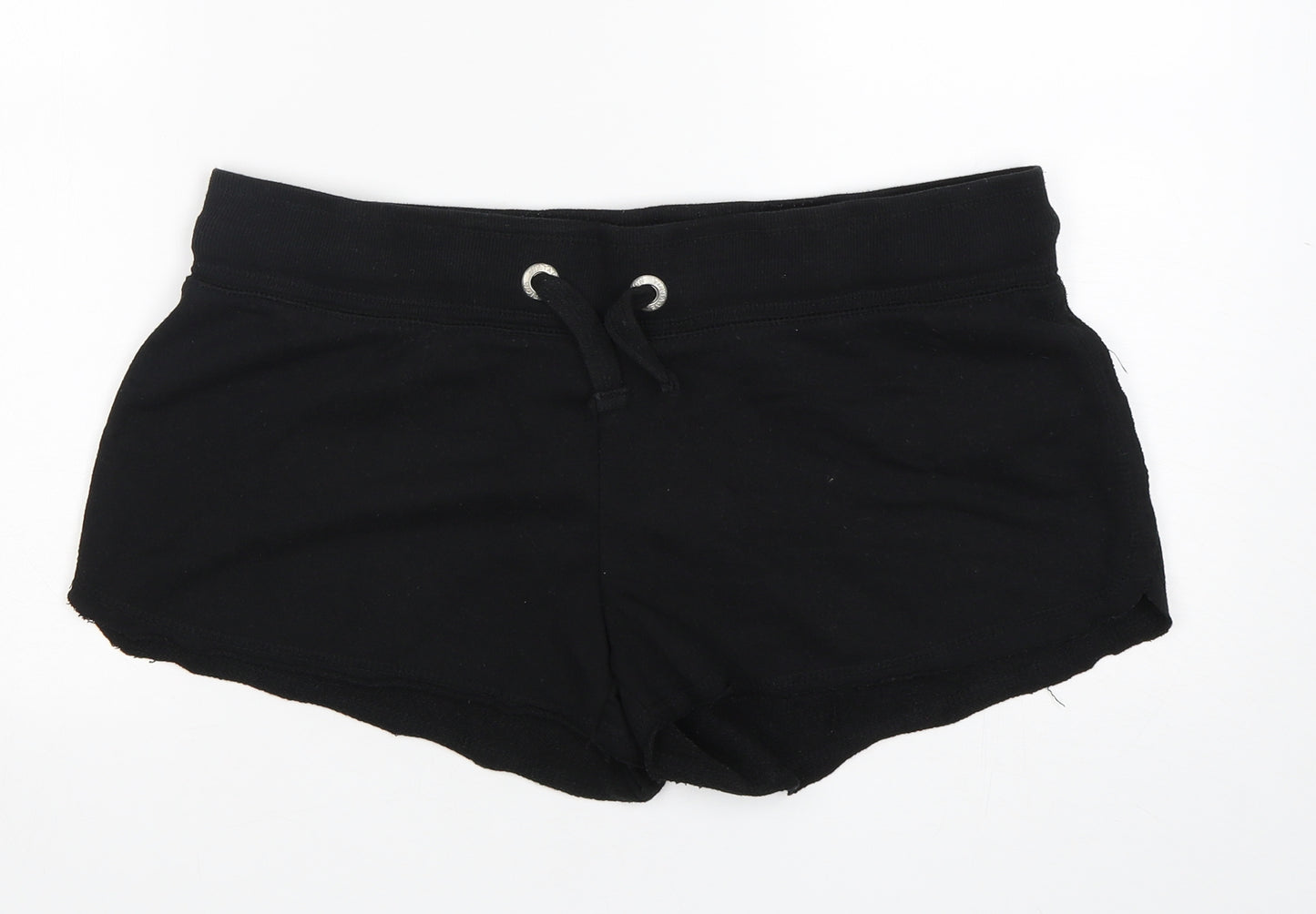 New Look Womens Black  Polyester Hot Pants Shorts Size 16 L3 in Regular