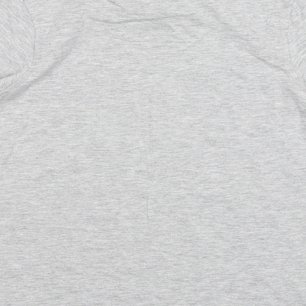 George Boys Grey  Cotton Basic T-Shirt Size 5-6 Years Round Neck  - Gamer