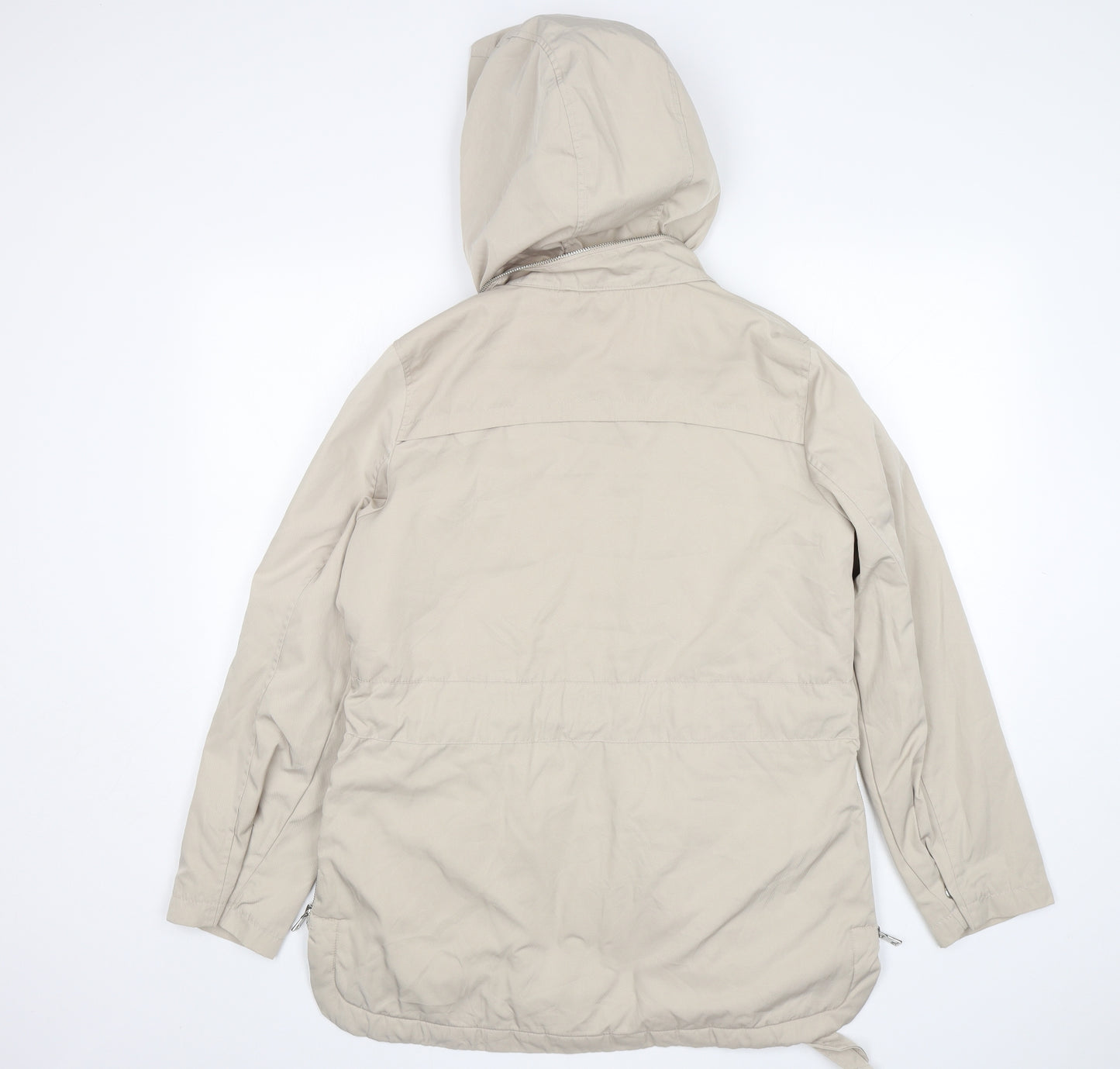 NEXT Womens Beige   Parka Coat Size 14