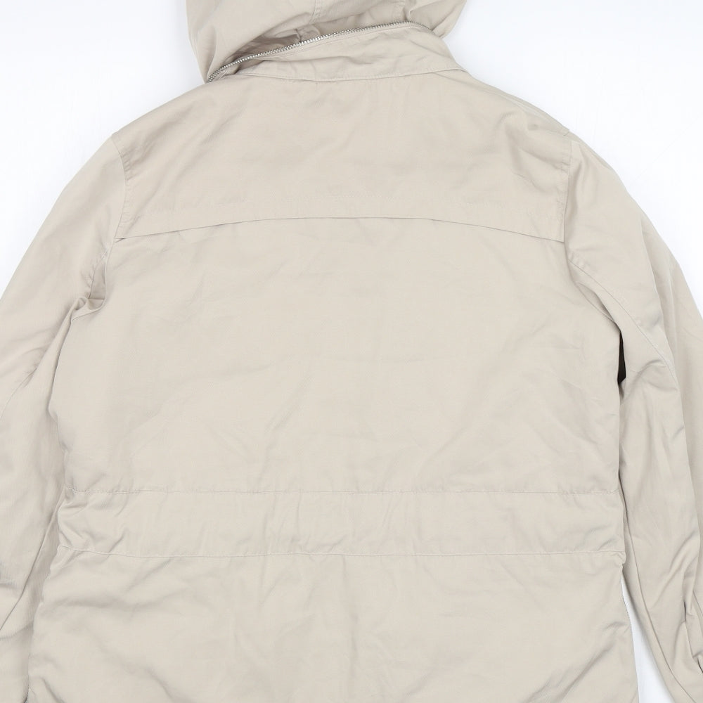 NEXT Womens Beige   Parka Coat Size 14