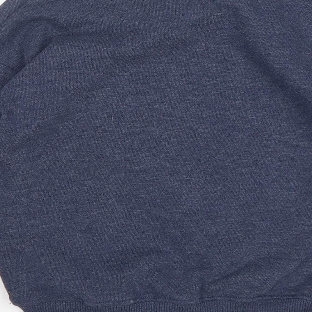 NEXT Girls Blue  Cotton Pullover Sweatshirt Size 3-4 Years   - peppa pig christmas