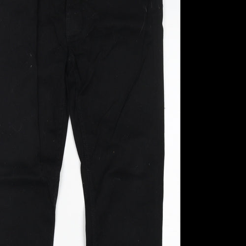 Burton  Mens Black  Cotton Skinny Jeans Size 32 L31 in Regular