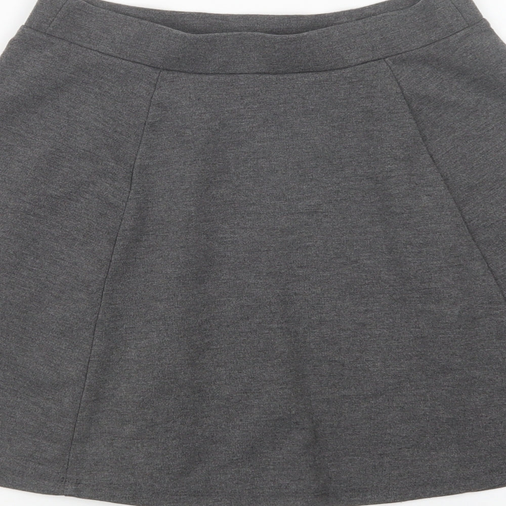 George Girls Grey  Polyester Skater Set Size 11-12 Years  Regular  - School Wear