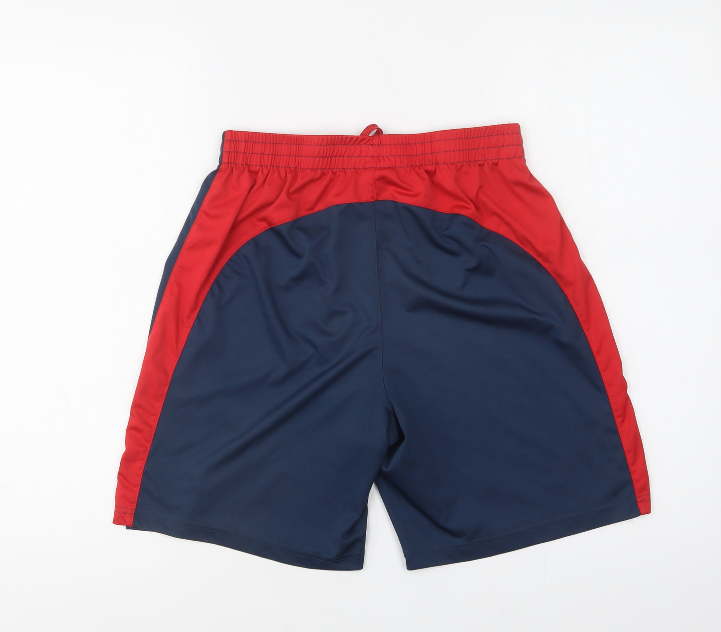 Joma Mens Blue  Polyester Sweat Shorts Size S L8 in Regular Drawstring