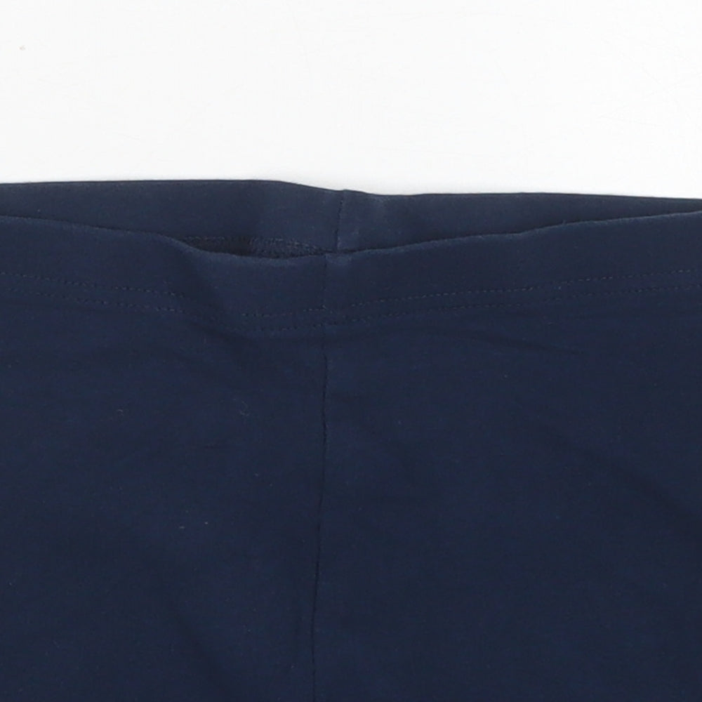 NEXT Girls Blue  Cotton Biker Shorts Size 8 Years  Regular  - School Wear