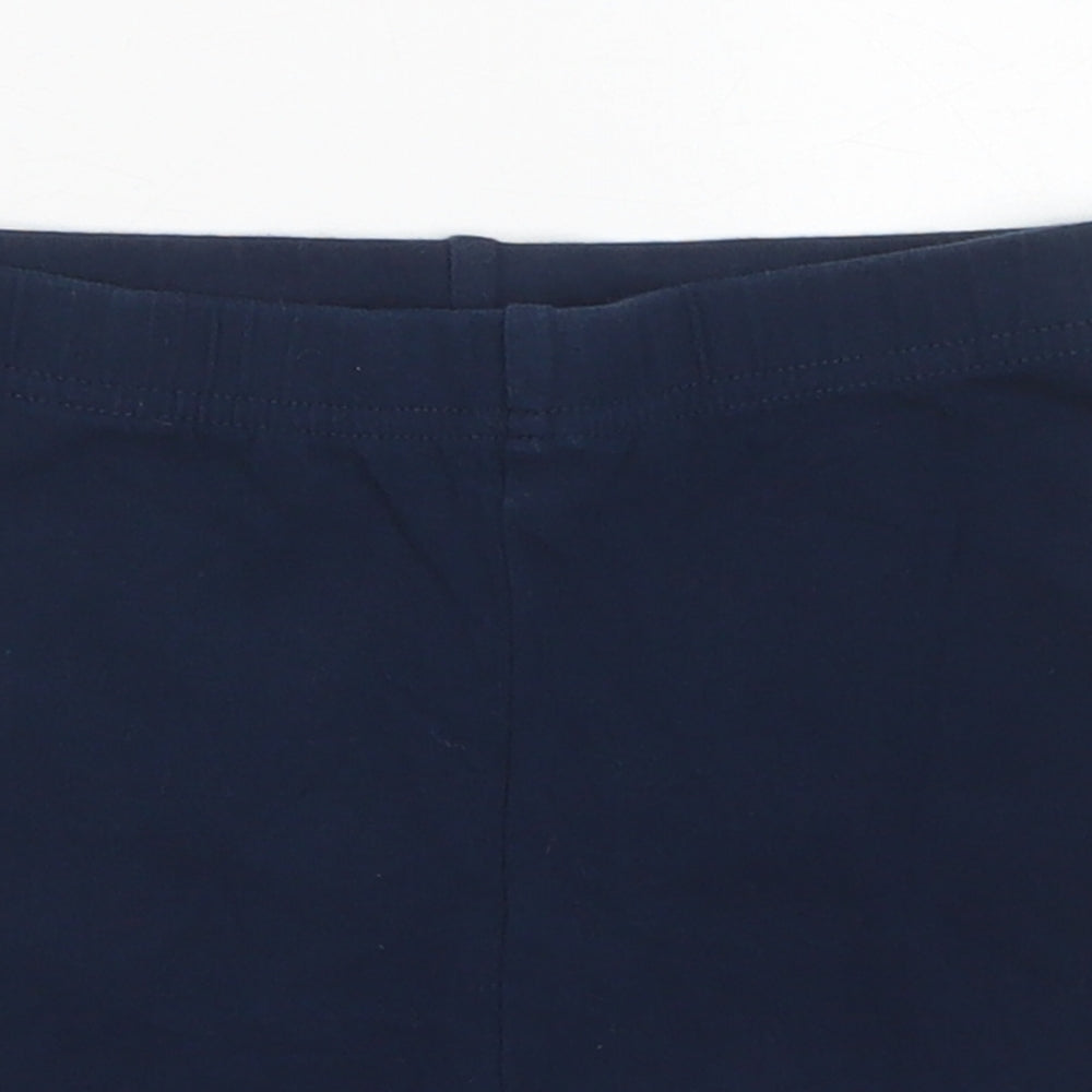 NEXT Girls Blue  Cotton Biker Shorts Size 8 Years  Regular  - School Wear