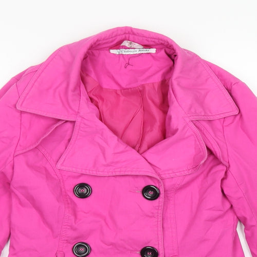 F&F Womens Pink   Jacket  Size 8  Button