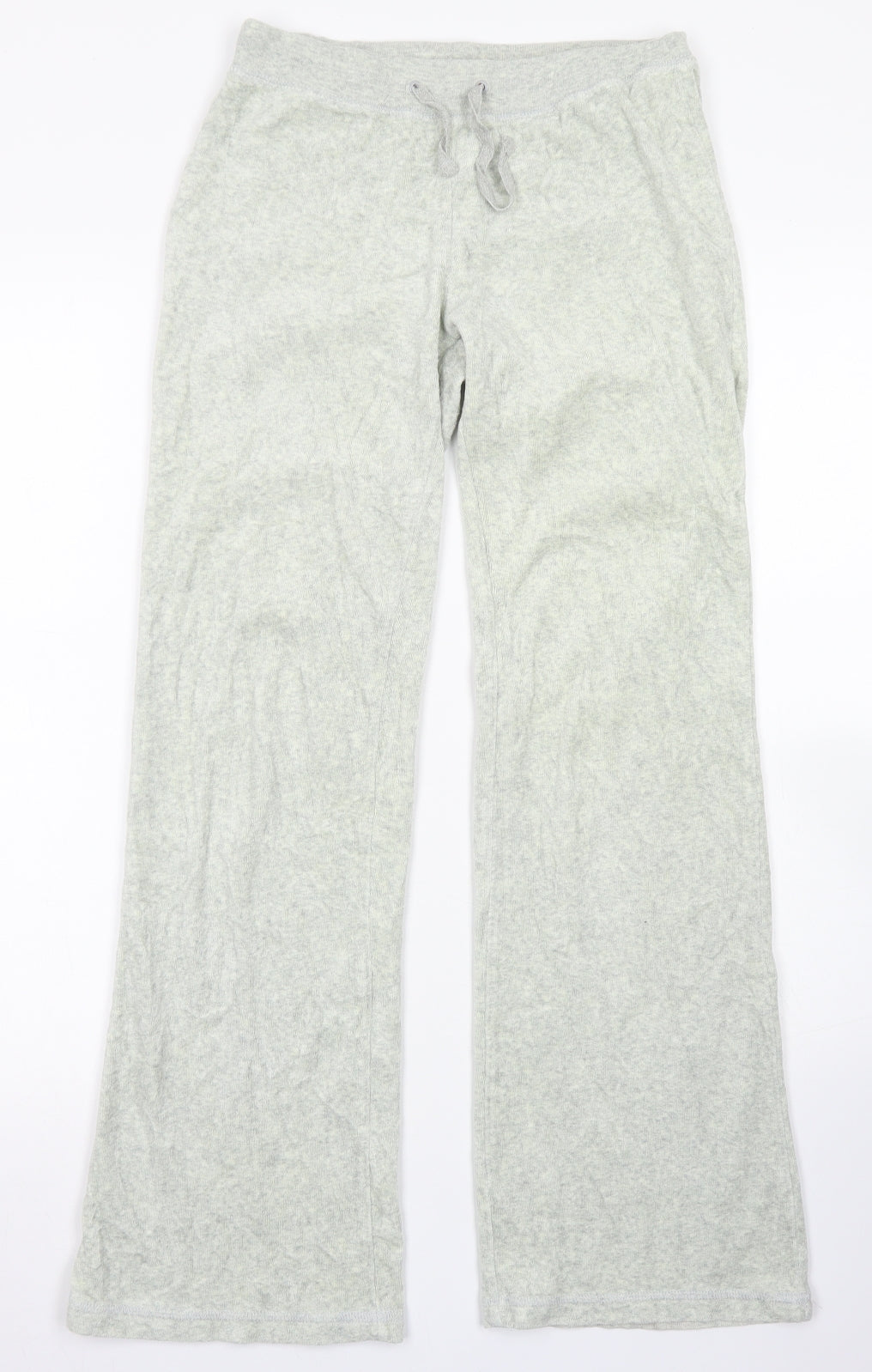 Denim Co Womens Green  Cotton Jogger Trousers Size 8 L27 in Regular Drawstring