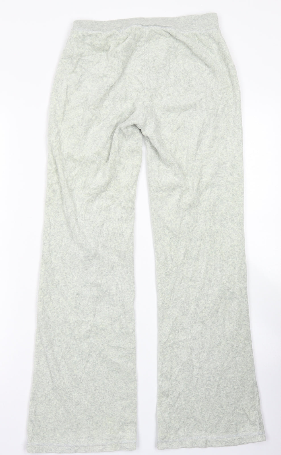 Denim Co Womens Green  Cotton Jogger Trousers Size 8 L27 in Regular Drawstring