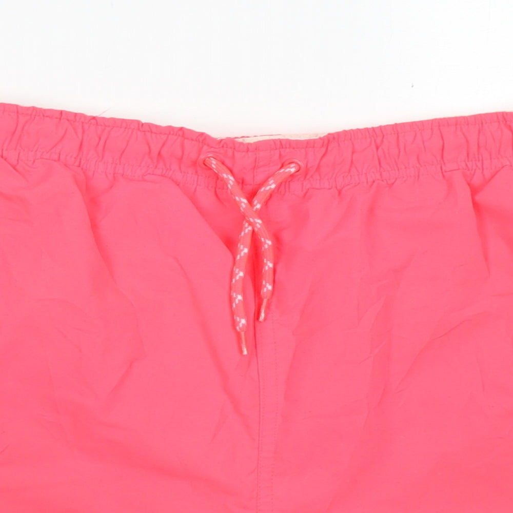 Primark Mens Pink  Polyester Athletic Shorts Size L  Regular Drawstring - Board Shorts