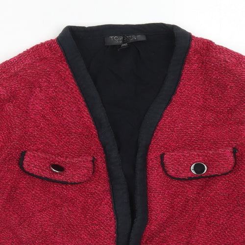 Topsjhop Womens Pink   Jacket Blazer Size 8