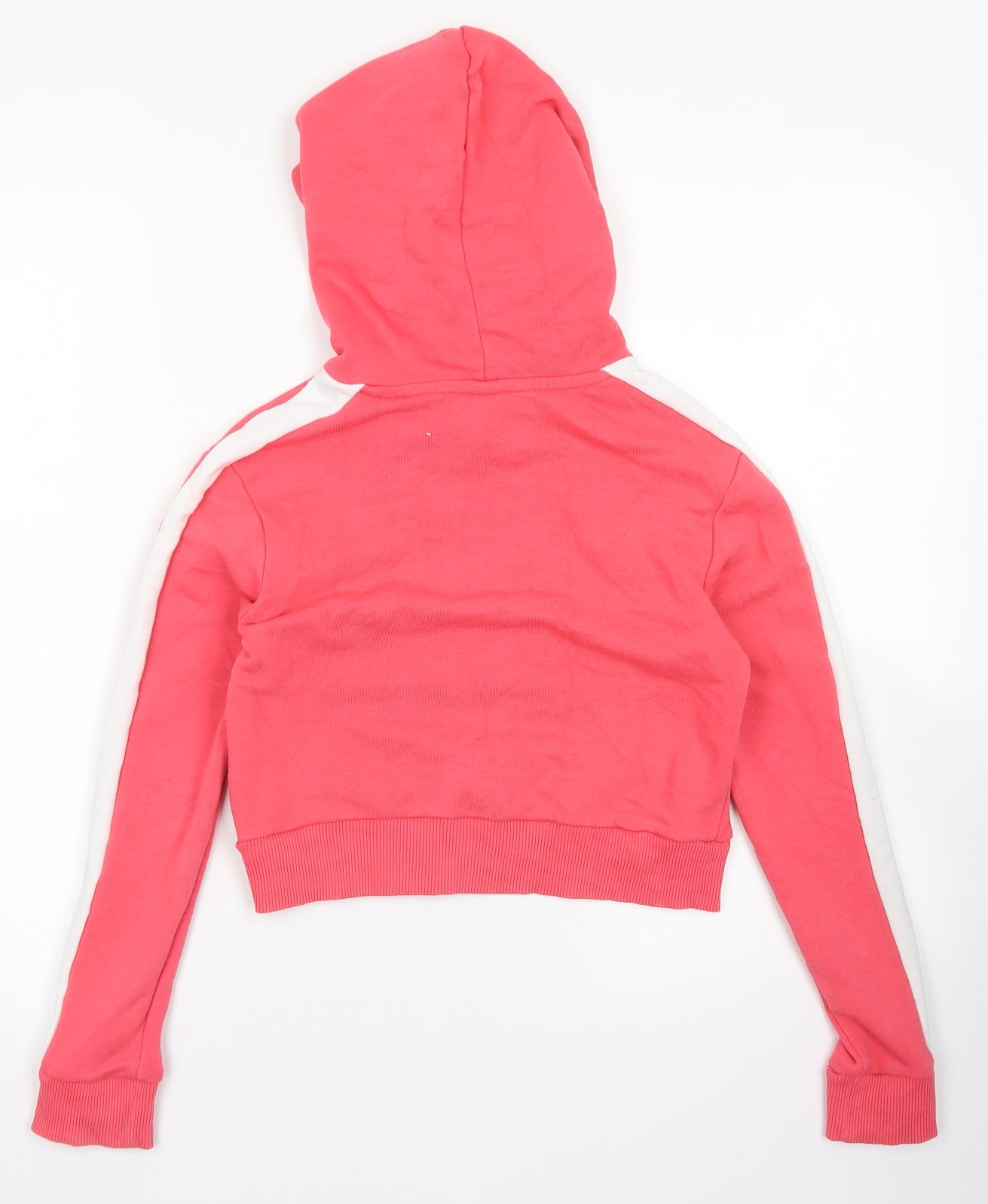 Closure Girls Pink  Cotton Pullover Hoodie Size 10-11 Years